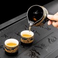 Bộ ấm chén cối xay gốm sứ tử sa cao cấp 12 chi tiết BA1186