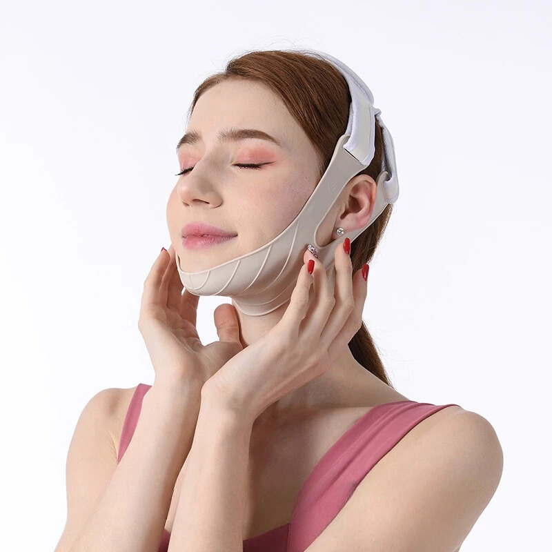 Đai nâng cơ mặt kết hợp điểm massage mặt chống chảy xệ BA1174