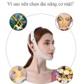 Đai nâng cơ mặt kết hợp điểm massage mặt chống chảy xệ BA1174