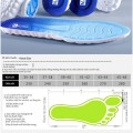 Combo 2 đôi lót giày thể thao 4D mềm mại, thoáng khí chống sốc BA1171, Size 39/40