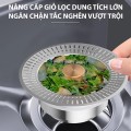 Bộ lọc rác bồn rửa bát inox ngăn mùi hôi, côn trùng BA1190, Bản lưới tràn viền