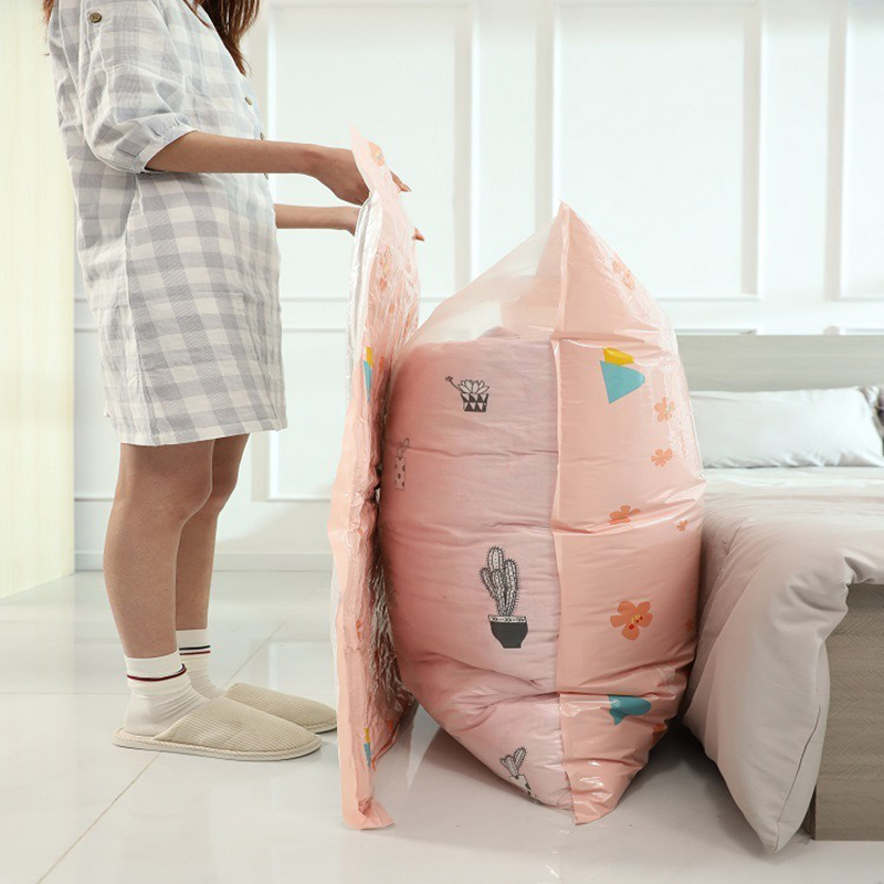 Túi hút chân không đựng quần áo, túi đựng chăn màn mền gấp gọn BA1193