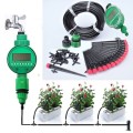 Bộ tưới cây tự động 20 đầu cắm phun 8 tia kèm van nước hẹn giờ BA1197