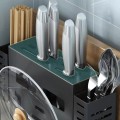 Kệ cài dao thớt, đũa thìa úp vung nồi đa năng MKS017 BA1203