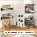Kệ cài dao thớt, đũa thìa úp vung nồi đa năng MKS017 BA1203