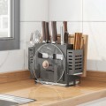 Kệ cài dao thớt, đũa thìa úp vung nồi đa năng MKS017 BA1203