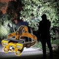 Đèn pin đội đầu 5 bóng siêu sáng, chống nước kèm dây sạc BA1215
