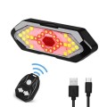 Đèn hậu xe đạp chống nước cực tốt, cảnh báo đi xe vào ban đêm BA1219