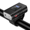 Đèn led xe đạp 6 chế độ sạc USB sử dụng ban đêm hiệu quả BA1220, Loại ngắn