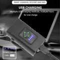 Đèn led xe đạp 6 chế độ sạc USB sử dụng ban đêm hiệu quả BA1220, Loại ngắn