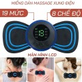 Miếng dán massage xung điện EMS tích hợp 8 chế độ BA1232