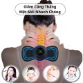 Miếng dán massage xung điện EMS tích hợp 8 chế độ BA1232