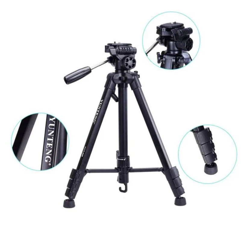 Tripod chân máy ảnh Yunteng VCT 668 có remote hỗ trợ chụp ảnh BA1226