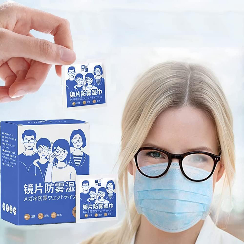 Hộp 100 giấy lau kính Nano chống bụi bẩn, không bám hơi nước BA1152