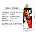 Keo hàn sắt, thép, kim loại keo hàn x2000 BA1237