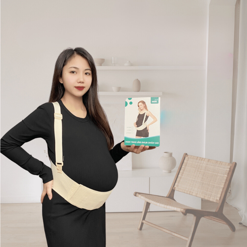 Đai đỡ bụng bầu có dây co giãn tốt, giảm đau lưng, rạn bụng BA1247