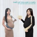 Đai đỡ bụng bầu có dây co giãn tốt, giảm đau lưng, rạn bụng BA1247, Size L
