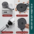 Vòi sen tăng áp vòi nước xả mạnh, có nút bấm chuyển đổi 3 chế độ BA1253, Vòi hoa sen không dây