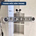 Thanh móc treo quần áo nhà tắm hút chân không chịu lực tốt BA1266