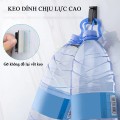 Combo 10 kẹp dây điện gắn tường bản lớn có chốt BA1259, Màu đen 