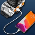 Đèn pin đội đầu siêu sáng, cảm biến vẫy tay, chiếu sáng 300m BA1273