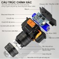 Đèn pin đội đầu siêu sáng, cảm biến vẫy tay, chiếu sáng 300m BA1273