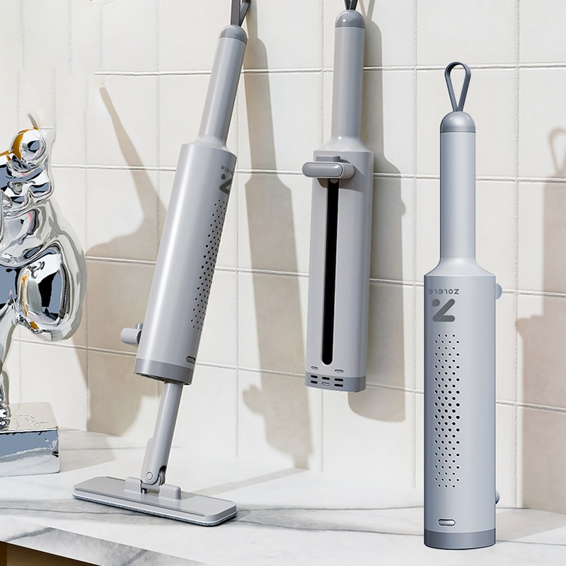 Cây lau cầm tay tự vắt thông minh gấp gọn dài 38-49cm BA1268