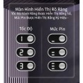 Máy bấm, tỉa móng tay kết hợp dũa bằng điện nhỏ gọn tiện lợi BA1278, Màu đen 