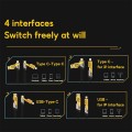 Cáp sạc nhanh 4 trong 1 dùng được cho mọi thiết bị BA1260