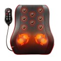 Gối massage đa năng hồng ngoại 20 bi xoay, 8 nam châm BA1275, Dùng ở nhà