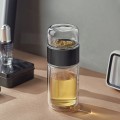 Bình pha trà thuỷ tinh 2 lớp cao cấp có lõi lọc BA1263