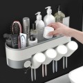Kệ để đồ nhà tắm dán tường kèm cốc thông minh N237