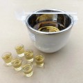Bát ướp lạnh đồ uống, trái cây kèm gáo múc cao cấp N263, Lõi nhựa