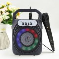 Loa kéo mini kết nối bluetooth âm thanh sống động tặng kèm mic hát V113