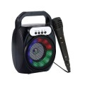 Loa kéo mini kết nối bluetooth âm thanh sống động tặng kèm mic hát V113