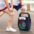 Loa kéo mini kết nối bluetooth âm thanh sống động tặng kèm mic hát V113