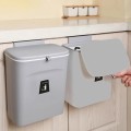 Thùng rác thông minh treo cánh tủ có nắp đậy tiện lợi BA207