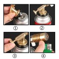 Đèn khò gas mini 1300 độ bằng đồng nguyên khối siêu bền BA1320