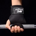 Găng tay hỗ trợ tập gym, nâng tạ, lên xà hở mu bàn tay BA1298, Màu đen 