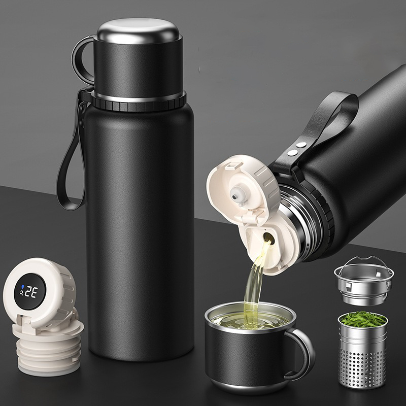 Bình giữ nhiệt 48h hiển thị nhiệt độ kèm lõi lọc BA1317