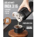 Bình giữ nhiệt 48h hiển thị nhiệt độ kèm lõi lọc BA1317, 800ml