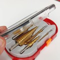 Bộ 6 chi tiết mũi khoan thép đa năng mạ titan siêu bền BA1297