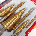 Bộ 6 chi tiết mũi khoan thép đa năng mạ titan siêu bền BA1297