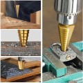 Bộ 6 chi tiết mũi khoan thép đa năng mạ titan siêu bền BA1297