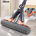 Cây lau nhà tự vắt thông minh siêu thấm hút bản nâng cấp BA1307, Size 28: 28cm x1m1