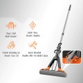 Cây lau nhà tự vắt thông minh siêu thấm hút bản nâng cấp BA1307, Size 28: 28cm x1m1