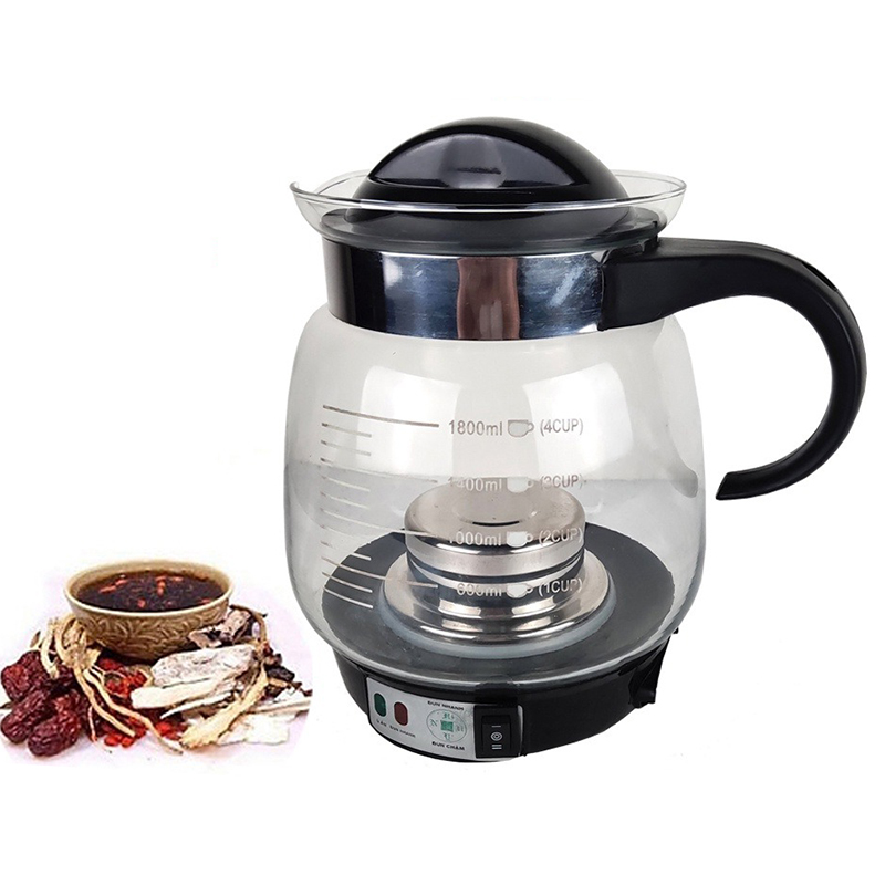 Ấm sắc thuốc bằng điện thuỷ tinh dung tích 2,5L BA1294