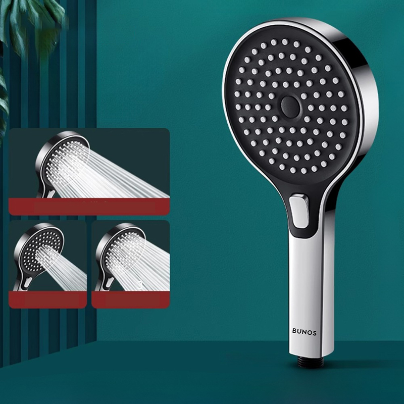 Vòi sen tăng áp vòi nước xả mạnh, có nút bấm chuyển đổi 3 chế độ BA1253