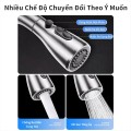 Vòi rửa bát rút dây nóng lạnh nút đôi BA1308