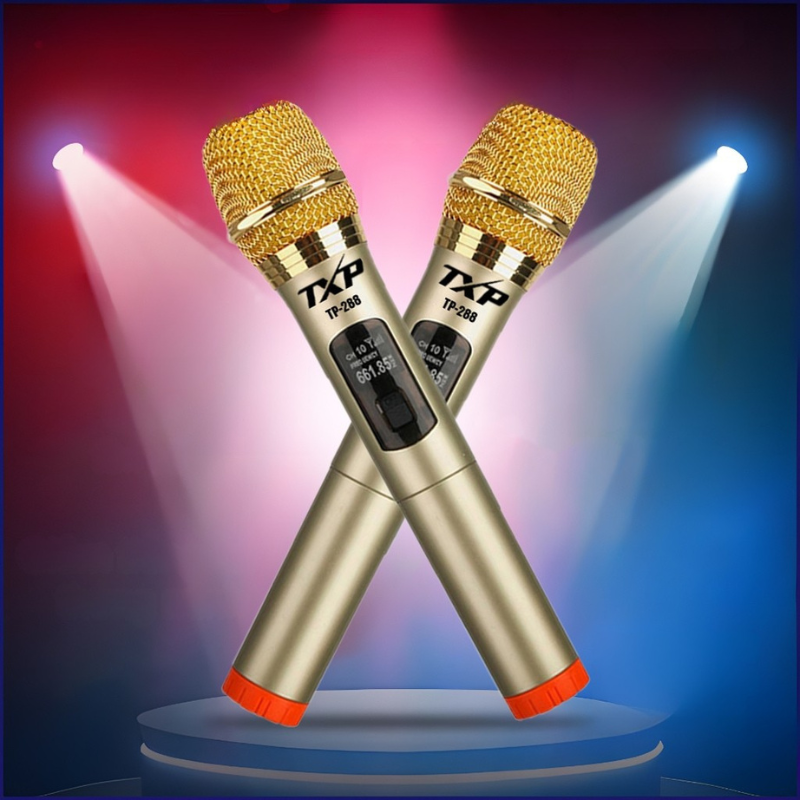 Bộ micro karaoke không dây tiện lợi, âm thanh cực tốt BA1328